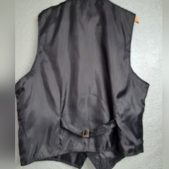 Original Marines Blue Suede Vest Size L - Picture 3 of 4